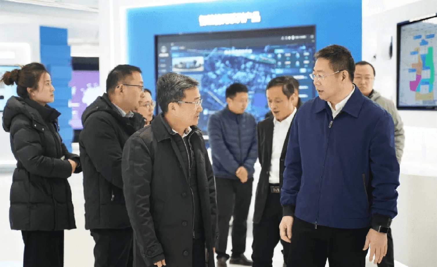 水利部天下节约用水办公室主任蒋牧宸一行莅临ca88官方唯一网站智能旅行调研